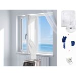 Mkishine� airlock 4m joint de fen�tre kit de calfeutrage tissu de calfeutrage de fen�tres pour climatiseurss�c ...