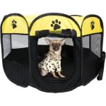 Mkishine® parc à chiots chiens cage de chien octogonal petits animaux enclos pour animaux pliablechien ... Mkishine® parc à chiots chiens cage de chien octogonal petits animaux enclos pour animaux pliablechien ...
