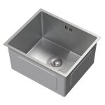 Ml - design �vier de cuisine en acier inoxydable 34x40 cm argent� avec vidage et trop - plein bassin ...