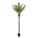 Ml - design palmier artificiel 210cm plante artificielle grande fake plant deko arbre en plastique en ...