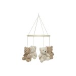 Mobile bb teddy bear - naturel / biscuit