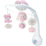 Mobile - infantino - 4914 - douce nuit 3en1 - rose