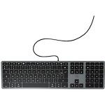 Mobility lab clavier designtouch filaire pour mac gris sid�ral - azerty