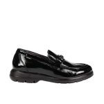 Mocassins en cuir pour femme fluchos gladis f1794 - noir