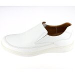 Mocassin en cuir v�ritable pour homme - belym - blanc