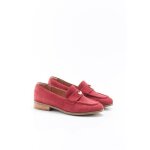 Damart - mocassins avec m�daillon - marsala