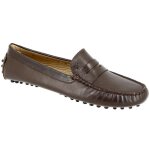 Mocassin femme - belym - marron - cuir véritable - confortable - pratique Mocassin femme - belym - marron - cuir véritable - confortable - pratique