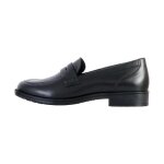 Mocassin cuir geox jaylon - noir