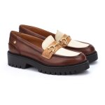 Mocassins femme - pikolinos - aviles w6p - 3857c1 - marron - cuir
