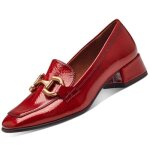 Mocassins femme - tamaris - rouge - imitation cuir verni - affaires ou tenues de loisirs chics Mocassins femme - tamaris - rouge - imitation cuir verni - affaires ou tenues de loisirs chics