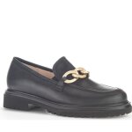 Mocassins - gabor - 22554 - 57 - cuir - noir - chaussures femme