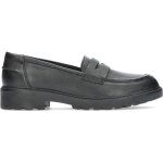 Mocassin - geox - j3620c - noir - textile - fille