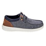 Mocassins hey dude homme modle wally grip en laine marron