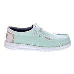 Mocassins hey dude wally coastline pour homme - textile - azul / marron