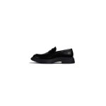 Mocassin homme camper - cuir noir - semelle ortholite