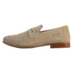 Mocassin cuir redskins lutin - taupe