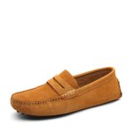 Mocassins homme en daim - nubuck marron clair - wj05210922s01 Mocassins homme en daim - nubuck marron clair - wj05210922s01