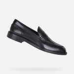 Mocassins - geox - u artenova - cuir noir - respirants - confortables