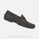 Mocassins homme geox u moner w 2fit - boue - marron Mocassins homme geox u moner w 2fit - boue - marron