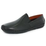 Mocassins homme pikolinos jerez - bleu - cuir - noir