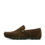 Mocassins homme redskins beaba - marron foncé - tige en nubuck - semelle synthétique Mocassins homme redskins beaba - marron foncé - tige en nubuck - semelle synthétique
