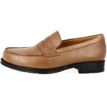 Mocassin homme de ville en cuir cognac 100s