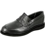Mocassin mdical homme en cuir noir 979 - belym