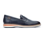 Mocassins - pikolinos - avila - bleu - homme - cuir