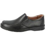 Mocassin richelieu homme en cuir noir - marque - ville - confortable et lgant