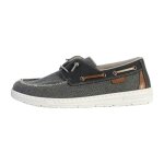 Mocassin homme rieker noir - confort exceptionnel - lacets ronds - semelle int�rieure amovible