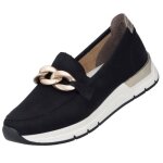 Mocassins - rieker schuh gmbh - 58944 - 00 - femme - noir - application de cha�nes