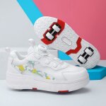 Mode baskets enfants chaussures à roulettes garçons filles sneakers avec roues automatique de patinage ... Mode baskets enfants chaussures à roulettes garçons filles sneakers avec roues automatique de patinage ...