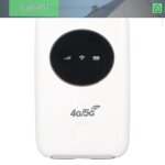 Modem wifi 5g lte dbloqu 300mbps routeur portable hotspot 5g batterie 3200mah blanc pour daffaires