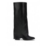 La modeuse - bottes cuissardes - bottes hautes en simili  talon avec fourreau. dotes dune fermeture ...