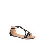 La modeuse - sandales nu - pieds - sandales en su�dine. mod�le � bride orn�es de bijoux m�tallis�s dor�s ...