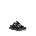 La modeuse - tongs mules - mules cloutées à plateforme et brides en suédine. dotées de deux brides avec ... La modeuse - tongs mules - mules cloutées à plateforme et brides en suédine. dotées de deux brides avec ...
