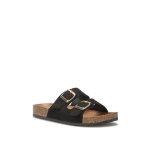 La modeuse - tongs mules - mules en sudine dotes de deux brides avec boucles rglables. semelle bi ...
