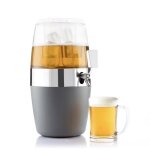 Distributeur de boisson avec double tube rfrigrant pour glacon et robinet - tireuse  bire - 4 litres ...