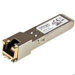 Module transmetteur sfp gigabit rj45 en cuivre - compatible hp j8177c - startech Module transmetteur sfp gigabit rj45 en cuivre - compatible hp j8177c - startech