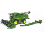 Moissonneuse john deere t670i bruder - echelle 1:16 - 60 cm - avec chariot et sachet de grain inclus