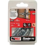 Outils et accessoires - blackdecker - m18004 - xj - lot de 5 - mtal - 13x13x34mm