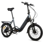 Moma bikes - vlo lectrique vae de ville pliant - shimano 7 vitesses - batterie ion lithium intgre ...