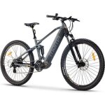 Moma bikes - vtt �lectrique vae - 29 - shimano - 24 vitesses - freins � disques hydrau - batterie int�gr�e ...