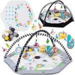 Momi besto - tapis d?�veil 3?en?1 avec arche � jouets sensoriels & photomat - jouet �ducatif b�b�