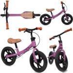 Momi breki - velo bebe draisienne - réglage de la hauteur - frein - 12 roues - style sportif - violet ... Momi breki - velo bebe draisienne - réglage de la hauteur - frein - 12 roues - style sportif - violet ...