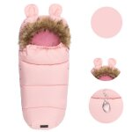 Momi cozy - chancelière bébé universelle - sac de couchage universel pour poussette isolée ? rose Momi cozy - chancelière bébé universelle - sac de couchage universel pour poussette isolée ? rose