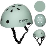 Momi mimi - casque enfant v�lo scooter - tour de t�te 47 - 58 cm - abs eps - mentonni�re r�glable - vert ...