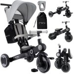 Momi solivia - v�lo �volutif 4en1 : tricycle + draisienne - d�s 12m - si�ge r�glable - avec sac et porte ...