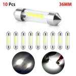 Momotou d�me int�rieur de voiture cob c5w 12v led ampoules carte lumi�res auto toit int�rieur plafond ...