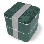 Monbento - bento box - grande lunch box 2 compartiments - idal pour travail / ecole - made in france ...